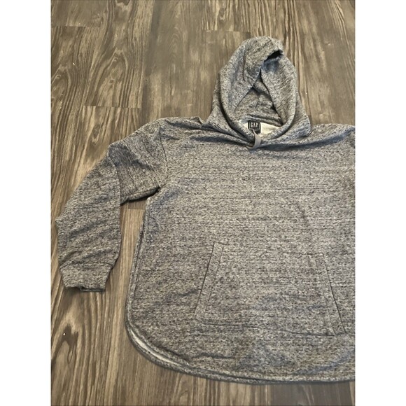 GAP Women's Maternity Hoodie Softspun Knit Soft Long Sleeve Pullover Grey Small - Picture 3 of 10